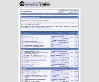 Daemonforums.org(BSD forum) Screenshot
