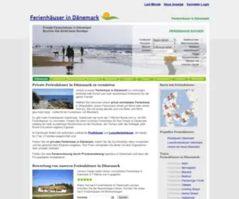 Daenemarkferienhaus.de(Ferienhäuser in Dänemark) Screenshot