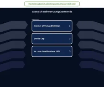 Daenisch-Uebersetzungspartner.de(übersetzungsservice) Screenshot