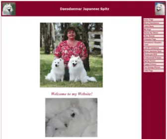 Daesdaemarjapanesespitz.com(Daesdaemar Japanese Spitz) Screenshot