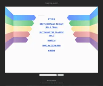 Daeva.com(daeva) Screenshot