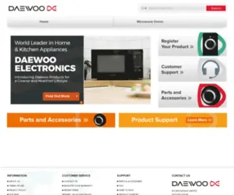 Daewooelectronics.co.uk(Daewoo Electronics) Screenshot