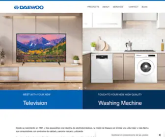 Daewooelectronics.com(Daewoo Electronics) Screenshot