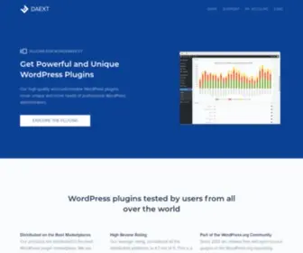 Daext.com(Premium WordPress Plugins) Screenshot