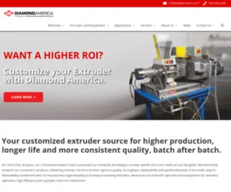 Daextrusion.com(Extrusion equipment manufacturer) Screenshot