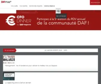Daf-Mag.fr(Le site des directeurs administratifs et financiers) Screenshot