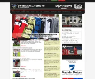 Dafc.co.uk(Dunfermline Athletic Football Club) Screenshot