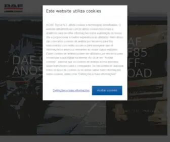 Dafcaminhoes.com.br(DAF Caminhões Brasil) Screenshot