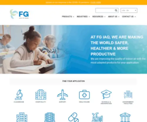 Dafcofiltrationgroup.com(Filtration Group) Screenshot