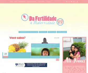 Dafertilidadeamaternidade.com.br(Gravidez) Screenshot