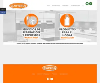 Dafesa.com(Distribuidor de productos de limpieza costa rica) Screenshot