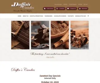 Daffins.com(Chocolates & Confections) Screenshot