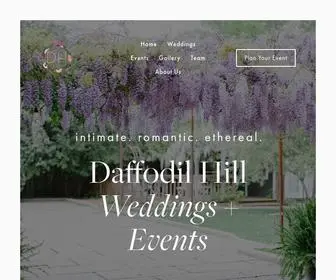 Daffodilhillevents.com(Daffodil Hill) Screenshot