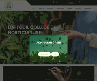 Daffodilhorticol.com(Daffodil College of Horticulture) Screenshot