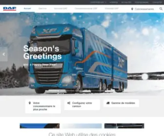 Daf.fr(La nouvelle gamme de produits Euro 6 de DAF se distingue par) Screenshot