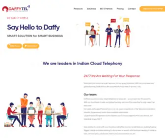 Daffytel.com(Daffytel is most leading IVR Service Provider in Chennai) Screenshot