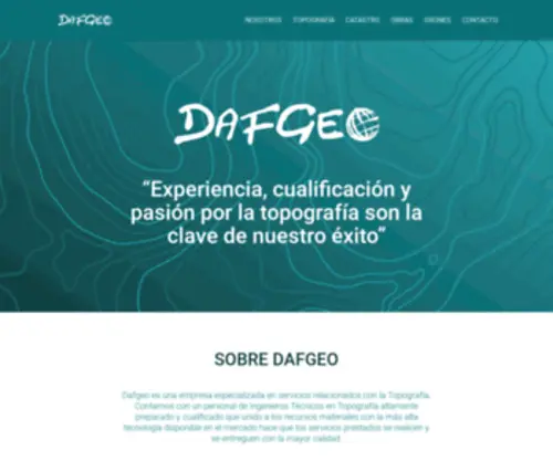 Dafgeo.es(Topografía en Málaga) Screenshot