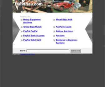 Dafidriau.com(The Leading David Riau Site on the Net) Screenshot