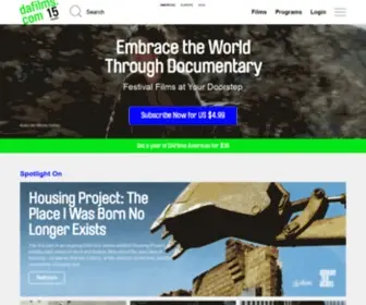 Dafilms.com(Your Online Documentary Cinema) Screenshot