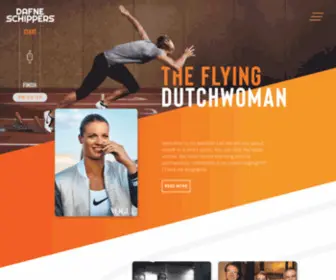 Dafneschippers.nl(Dafne Schippers) Screenshot
