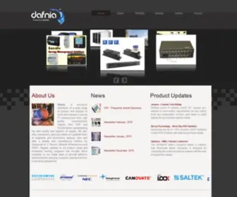 Dafnia.com(Datacenter Solutions) Screenshot