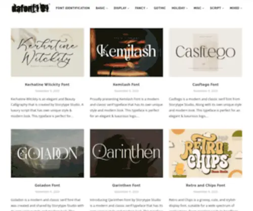 Dafont101.com(Download FREE Fonts) Screenshot