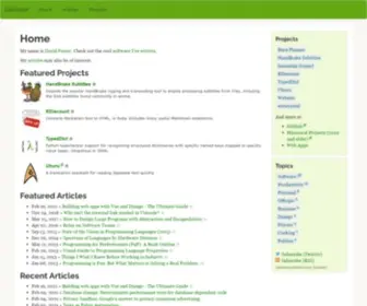 Dafoster.net(Home) Screenshot