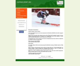 Dafransport.com(Dafran Sport) Screenshot