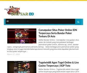 Daftarbo.com(Daftar Bo terpercaya di Indonesia) Screenshot