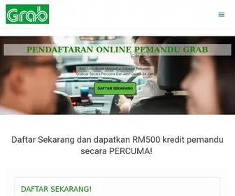 Daftargrabmalaysiaonline.com(Grab Driver Registration) Screenshot