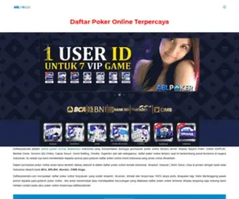 Daftarpokerabl.com Screenshot