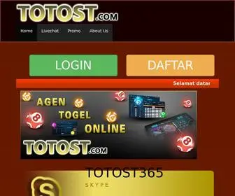 Daftartotost.vip Screenshot