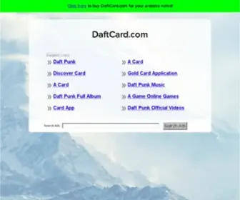 Daftcard.com(Daftcard) Screenshot