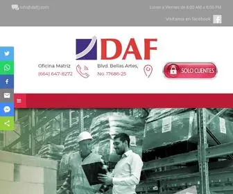 Daftj.com(DAF Tijuana) Screenshot