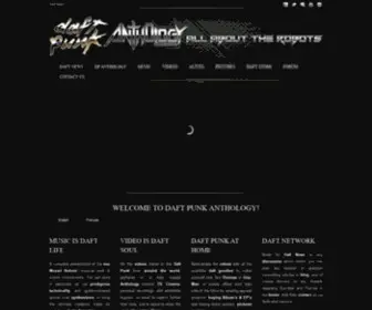 Daftpunk-Anthology.com(Daft Punk Anthology) Screenshot