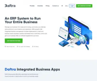 Daftra.com(نظام ERP متكامل لإدارة كافة أعمالك) Screenshot