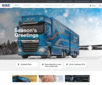 Daftrucks.sk(DAF Trucks SK) Screenshot