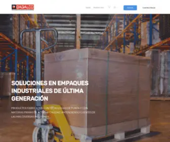 Dagalco.com(Empaques Industriales Film Stretch) Screenshot