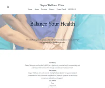 Daganwellnessclinic.com(Dagan Wellness Clinic) Screenshot