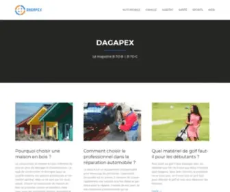 Dagapex.it(Dagapex mag actu des professionnels) Screenshot