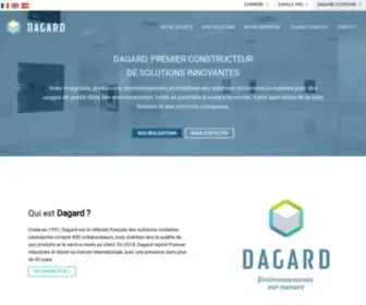 Dagard.com(Fabricant de salle blanche et solutions complexes) Screenshot