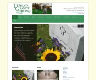 Dagatagranite.com(D'Agata Granite & Bronze) Screenshot