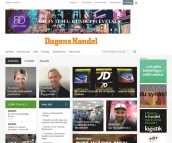 Dagenshandel.se(Dagens Handel) Screenshot