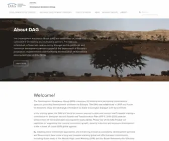 Dagethiopia.org(The Development Partners Group (DPG)) Screenshot