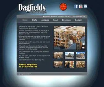 Dagfields.co.uk(Crafts and Antiques) Screenshot