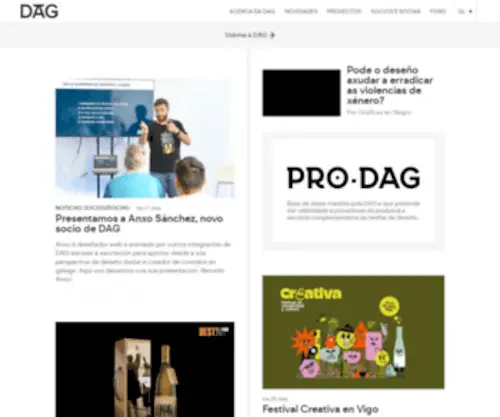 Dag.gal(Asociación Galega de Deseño) Screenshot