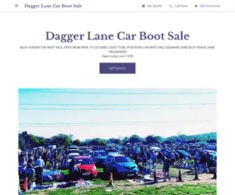 Daggerlanecarboot.co.uk(Dagger Lane Car Boot Sale) Screenshot