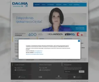 Dagma.com.pl(DAGMA Biuro Bezpiecze) Screenshot
