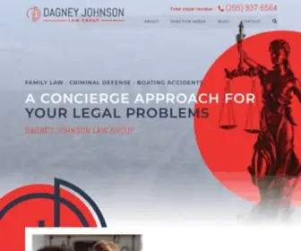 Dagneylaw.com(Birmingham, AL Attorneys) Screenshot