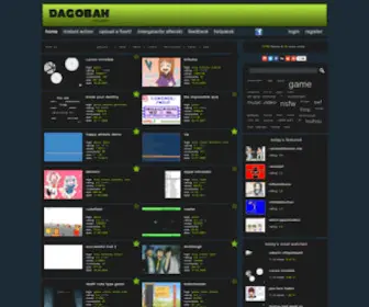Dagobah.net(Dagobah Flash Gallery) Screenshot